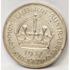 AUSTRALIA 1937 . CROWN . EXCELLENT GRADE
